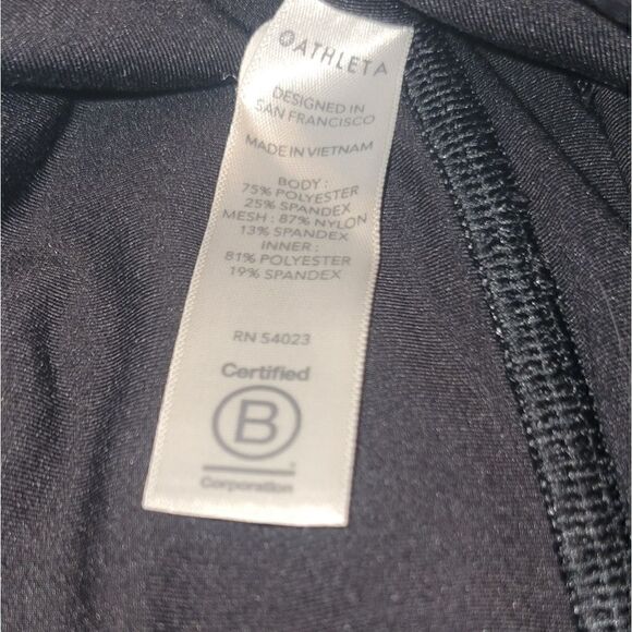 Athleta Match Point Skort Tennis Golf Athetic Skirt Black Camo S - Picture 11 of 11